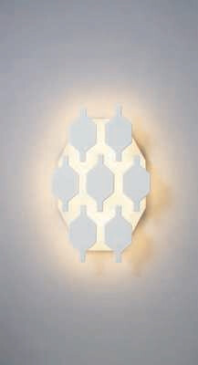 PROLUCE®  Aufbauleuchte LWA357A-WT, 7x3W, 2100lm, Acryl Diff., Alu-Guss, weiss, L565 B356 H120