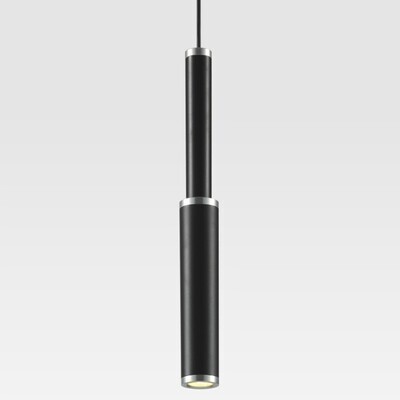 PROLUCE®  Hängeleuchte LPL149, 3x1W, 210lm, 30°, Alu, schwarz elox., D65 H385+1.6M Seil