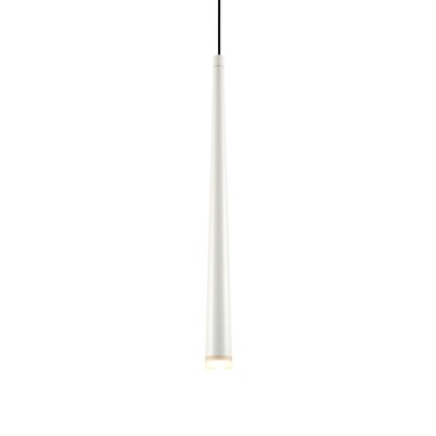 PROLUCE®  Hängeleuchte LPL264-WT, 5W, 430lm, Acryl Diff., Stahl+Acryl, weiss, D80 H503+1.5M S,