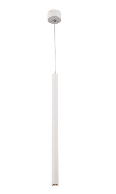 PROLUCE®  Hängeleuchte HL012-WT, 1x3W, 120lm, 30°, Alu, weiss, D65 H500+1.4M Seil