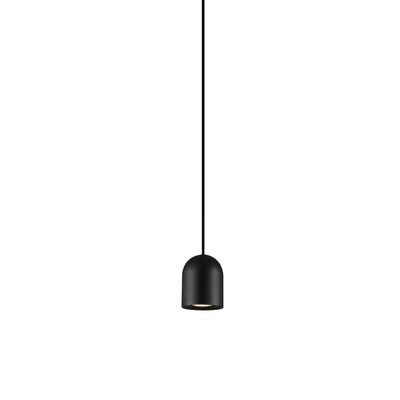 PROLUCE®  Hängeleuchte LPL286-BK, 5W, 430lm, 10°, Alu, schwarz elox., D60 H75+2M Seil, dim. TRI