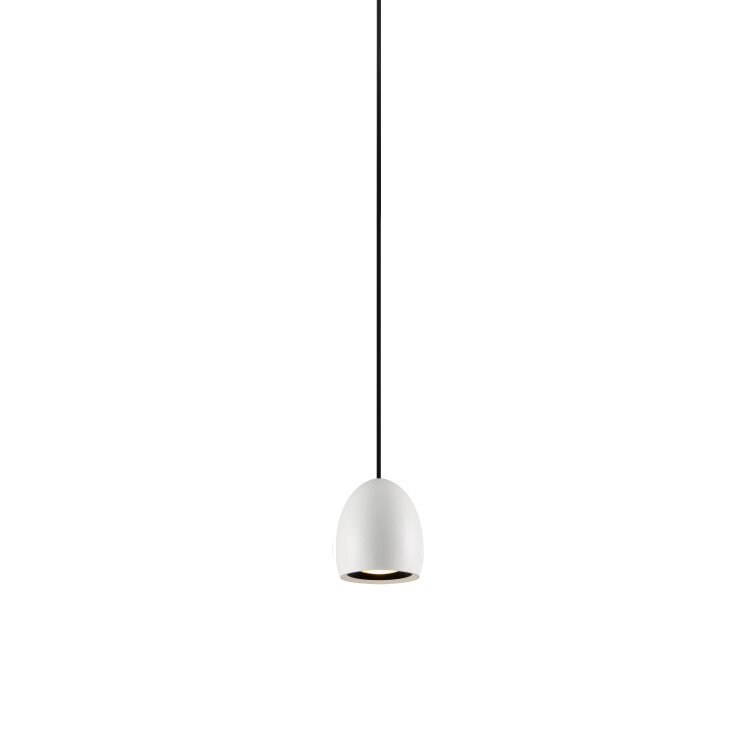 PROLUCE®  Hängeleuchte LPL290-WT, 5W, 430lm, 10°, Alu, weiss, D68 H75+2M Seil