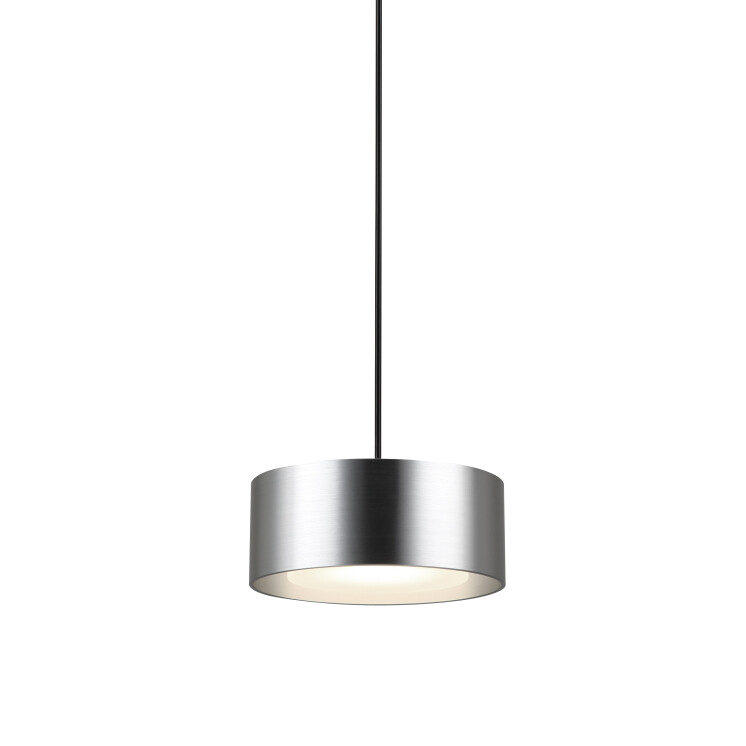 PROLUCE®  Hängeleuchte LPL165-SL, 6W, 600lm, Acryl Diff., Alu, silber, D148 H60+1.9M Kabel