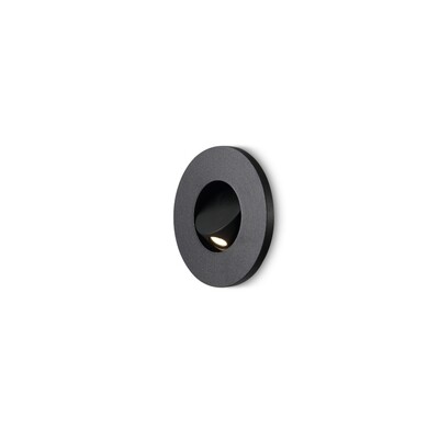 PROLUCE®  Leseleuchte LWA319-BK, 1W, 100lm, 30  °, Alu,  schwarz, D78 H51