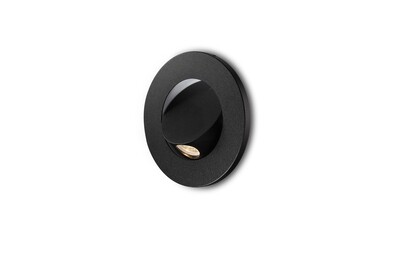 PROLUCE®  Leseleuchte LWA219-BK, 3W, 120lm, 30  °, Alu,  schwarz, D110 H60