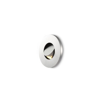PROLUCE®  Leseleuchte LWA319-SL, 1W, 100lm, 30  °, Alu, Silver gestrahlt, D78 H51