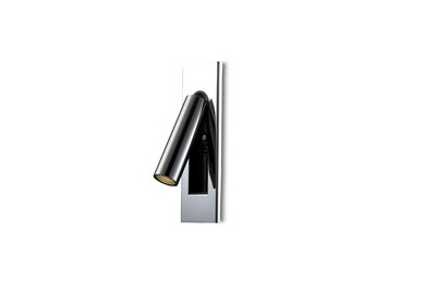 PROLUCE®  Leseleuchte LWA321-CR, 3W, 120lm, 30  °, Alu, verchromt, L150 W50 H100