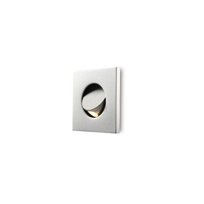 PROLUCE®  Leseleuchte LWA320-SL, 1W, 100lm, 30  °, Alu, Silver gestrahlt, L73  W73 H51