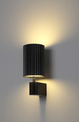 PROLUCE®  Leseleuchte LWA289-BK, 2x6W, 1200, Alu, schwarz elox., L175 W140 H316