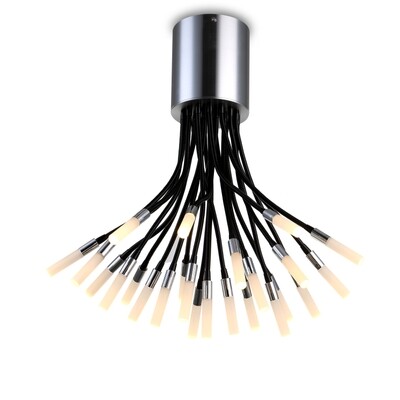 PROLUCE®  Deckenleuchte LBL143,  24x1W, 2928lm, Acryl Diff., Alu+Stahl, verchr., D130 W130  H585,