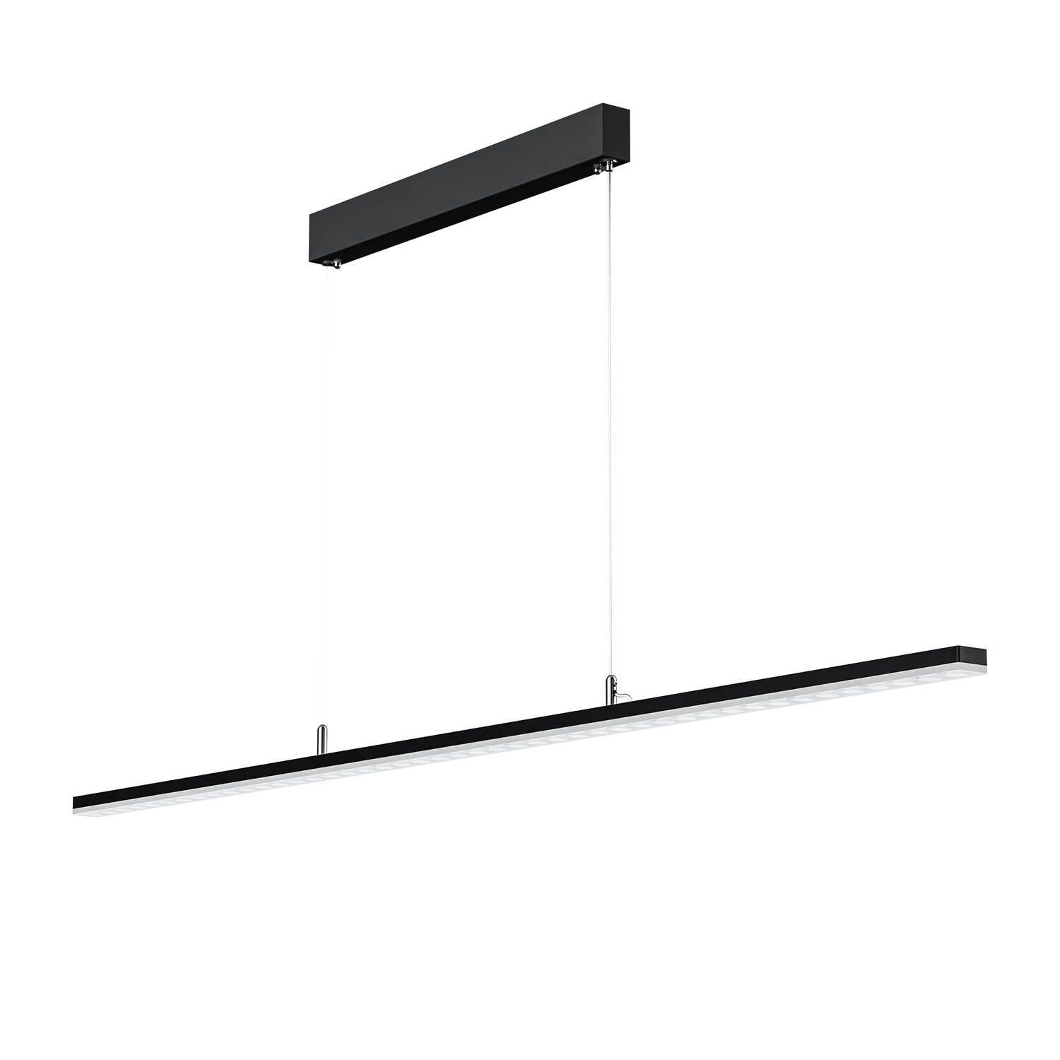ProLuce® Linienleuchte SOSPESO/N 18W, 1800lm DALI, 1200x30x18 mm, 4000K, schwarz
