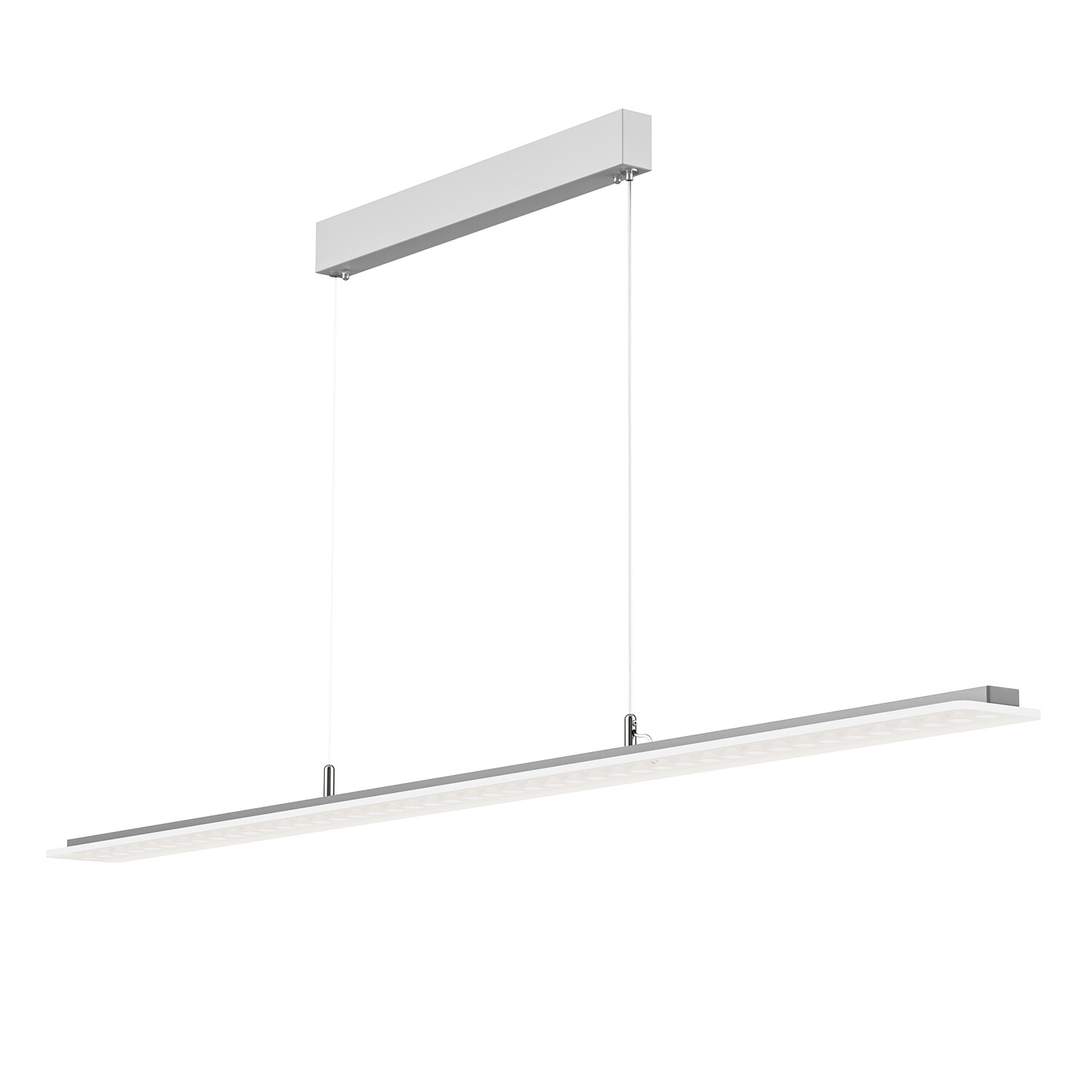 ProLuce® Linienleuchte SOSPESO/W 18W, 1800lm DALI, 1200x80x18 mm, 4000K, silber