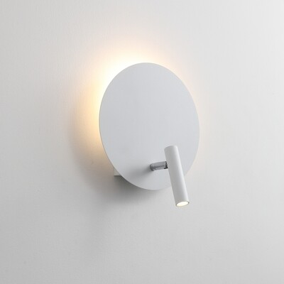 PROLUCE®  Leseleuchte LWA379-BK, 1W+3W, 70lm+240lm, 30°, Alu+Stahl, schwarz, L205 W175 H90