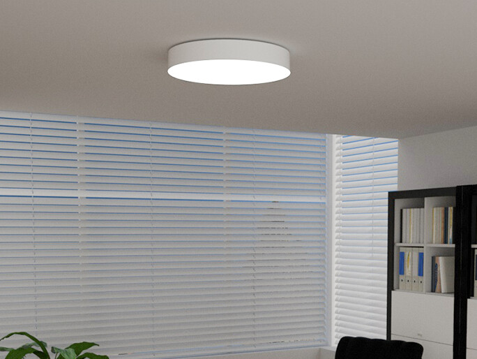 ProLuce® GIRASOLE, Ø410mm, 22W/32W, D.Pow., Not.M.Sensor, direkt, 120 lm/W, 3 CCT, weiss, ein/aus ProLuce® GIRASOLE, Ø410mm, 22W/32W, D.Pow., Not.M.Sensor, direkt, 120 lm/W, 3 CCT, weiss, ein/aus