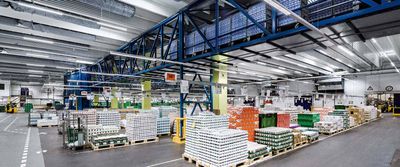 PROLUCE® GAVINA LED-Modul 57W, Alu, IP20, schw, 1438 mm, ein/aus, 175 lm/W, 4000K, 2 x 25° Linsen