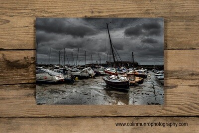 The Cobb, Lyme Regis 16 x 24 giclee print
