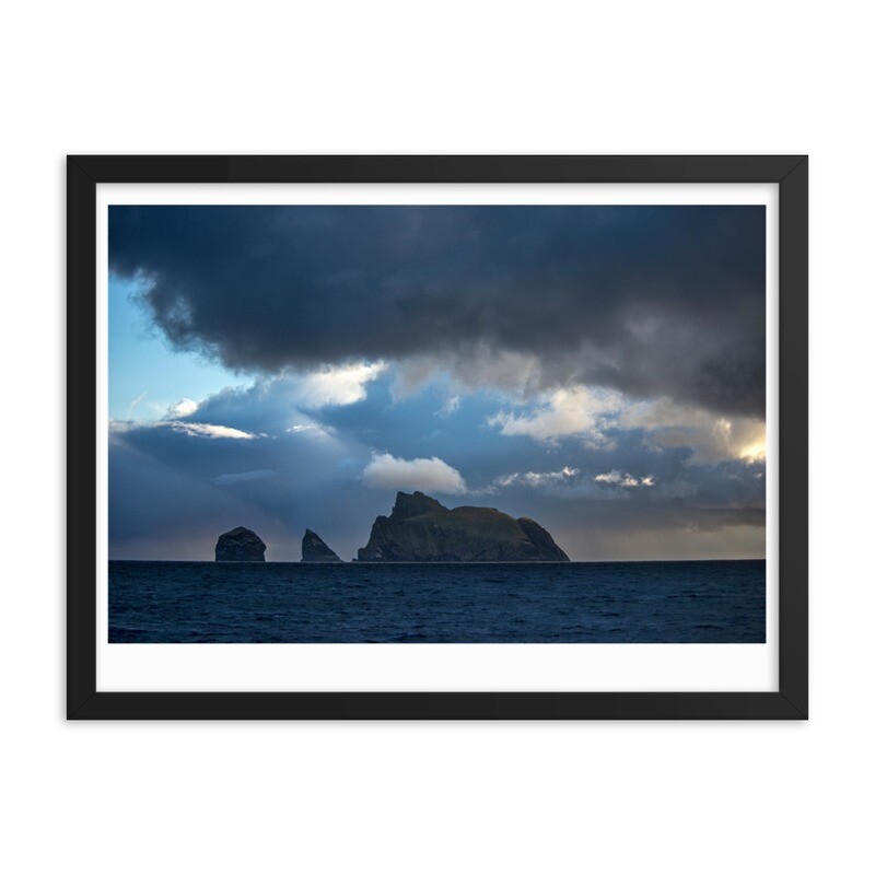 Framed poster St Kilda (white border) Framed poster St Kilda (white border)