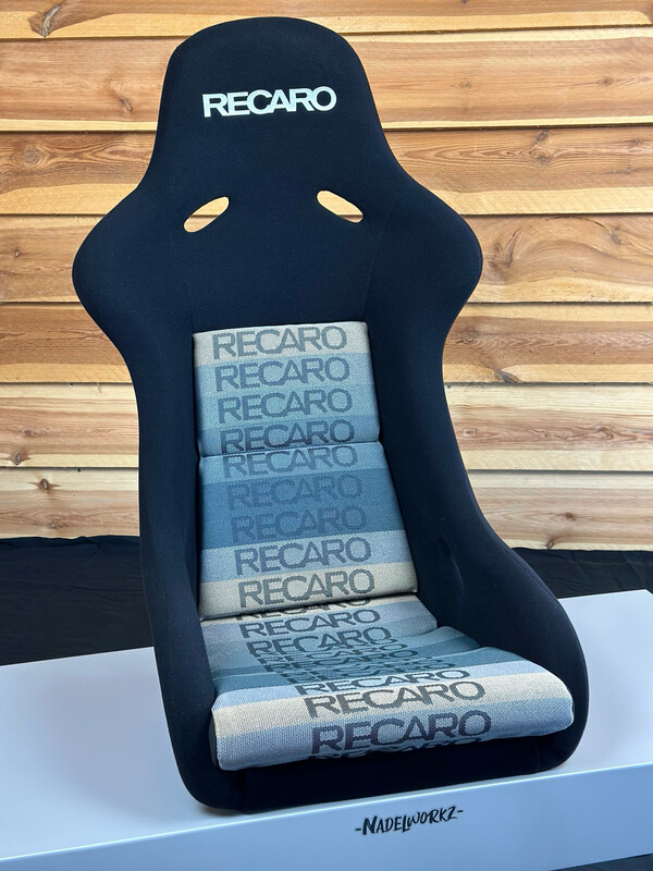 Mittelbahn Kissen Recaro Beige/Grau für Recaro Pole Position