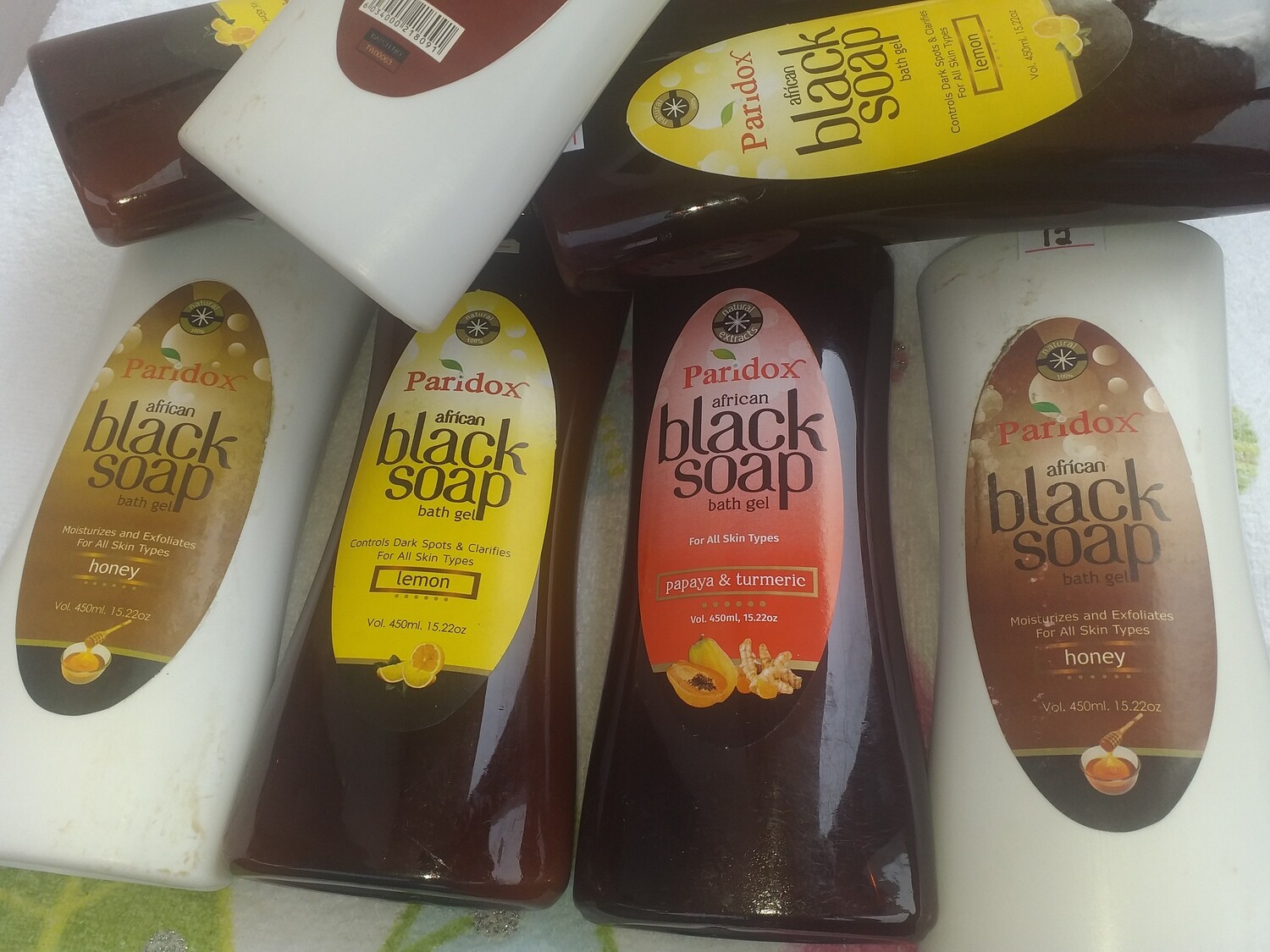 Paridox Black Soap Shower Gel