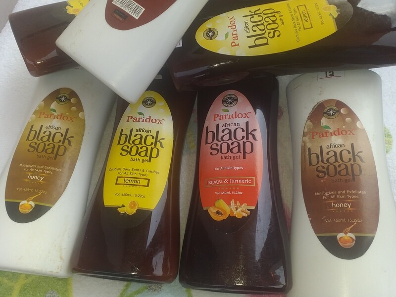 Paridox Black Soap Shower Gel