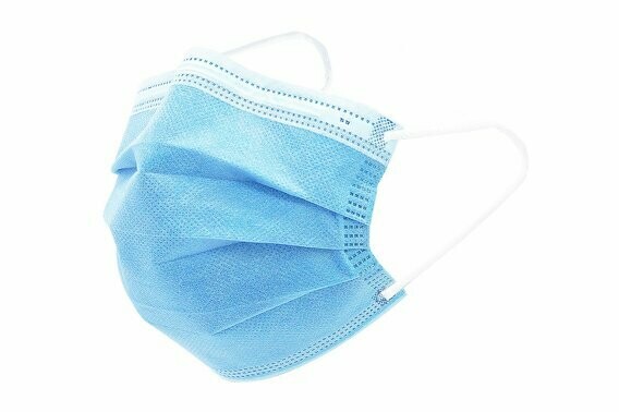 Mondmasker 3 laags FFP1 - 50 Stuks