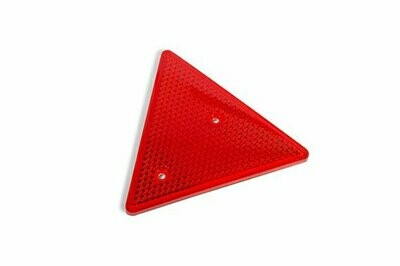 Reflector 160 mm Rood driehoek 5 stuks