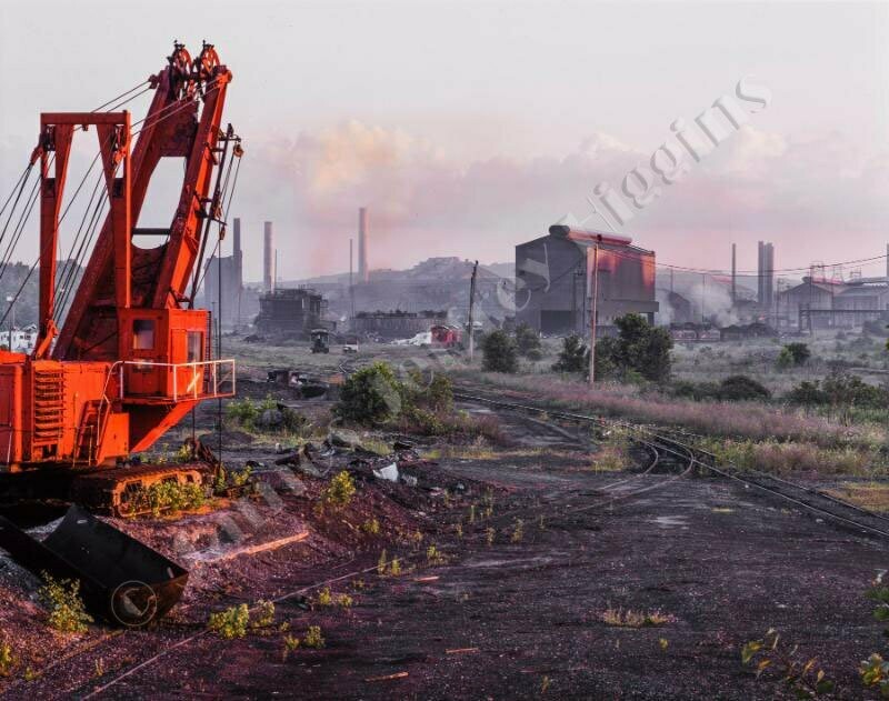 Sunrise at Sharon Steel