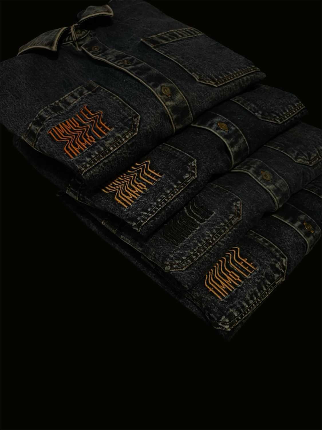 “His Way” Denim SAND Large