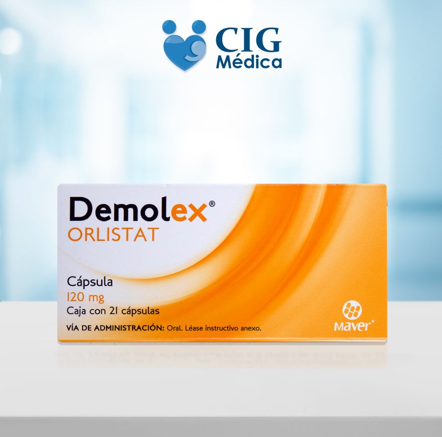 Demolex 120mg 21 cápsulas