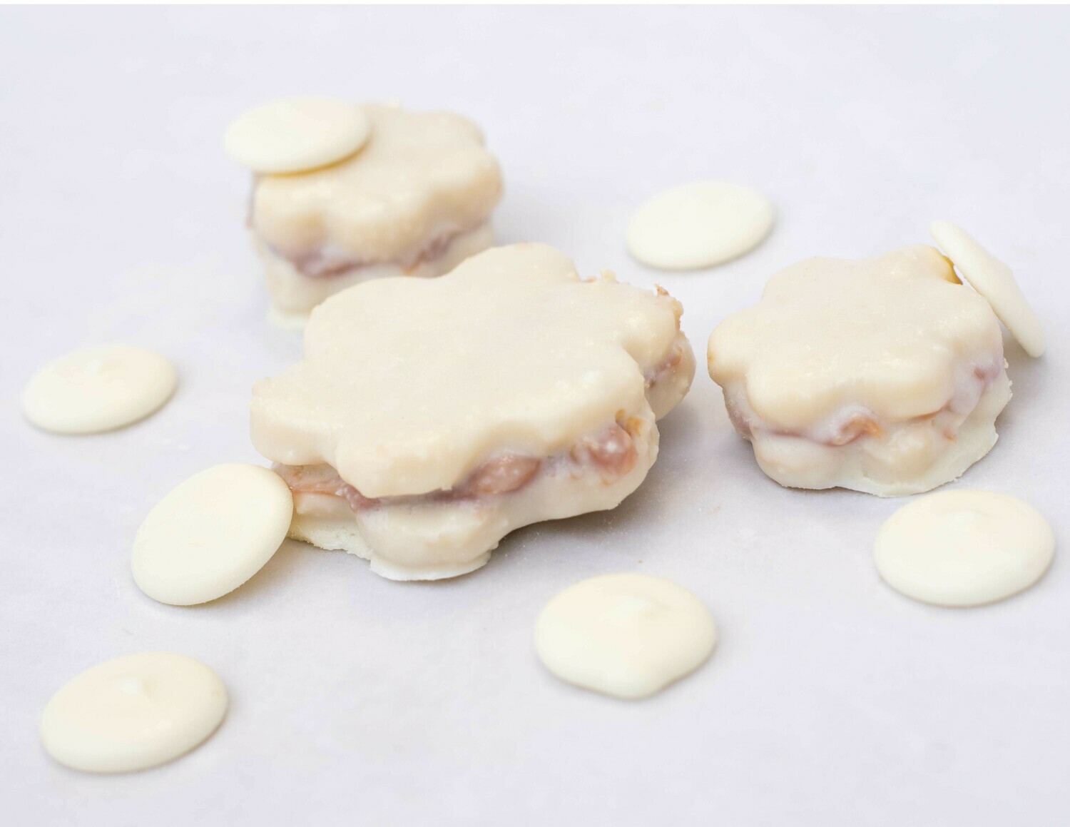 Alfajores de Manjar con cubierta