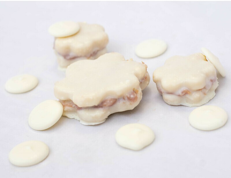 Alfajores de Manjar con cubierta