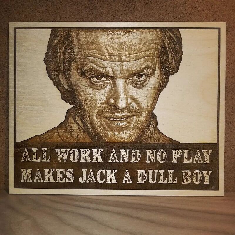 Engraved Illustration Portrait