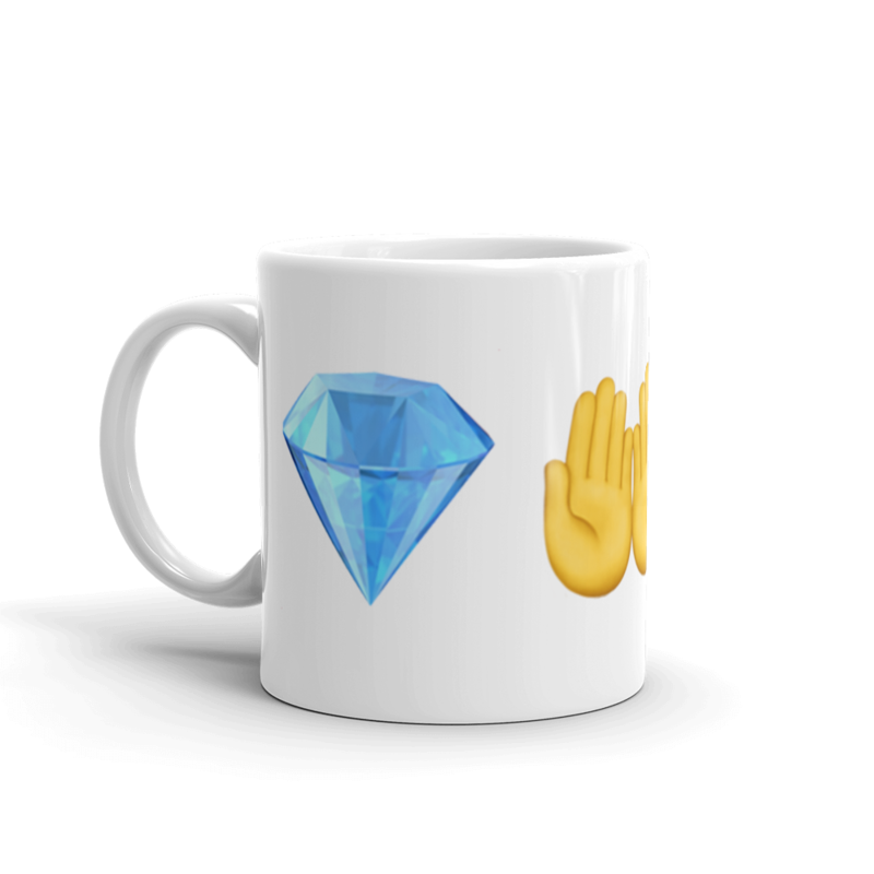 Diamond Hands Mug Meme