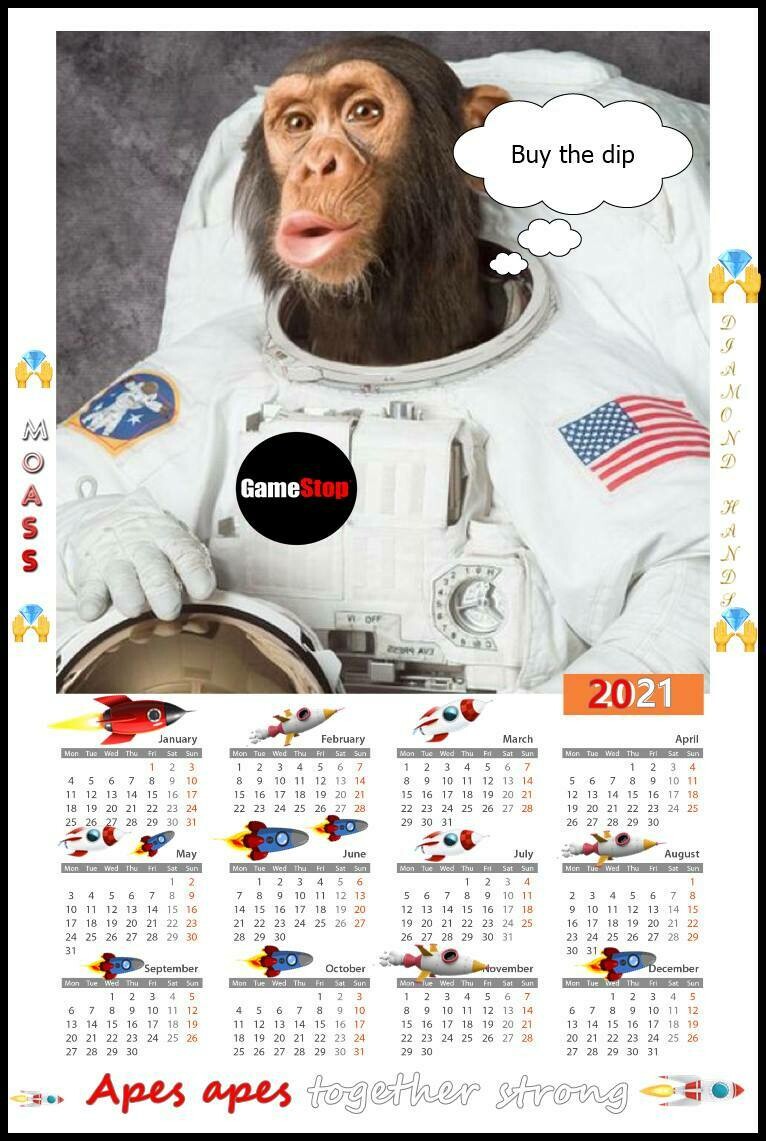 Red Ape Calendar *Special Edition*