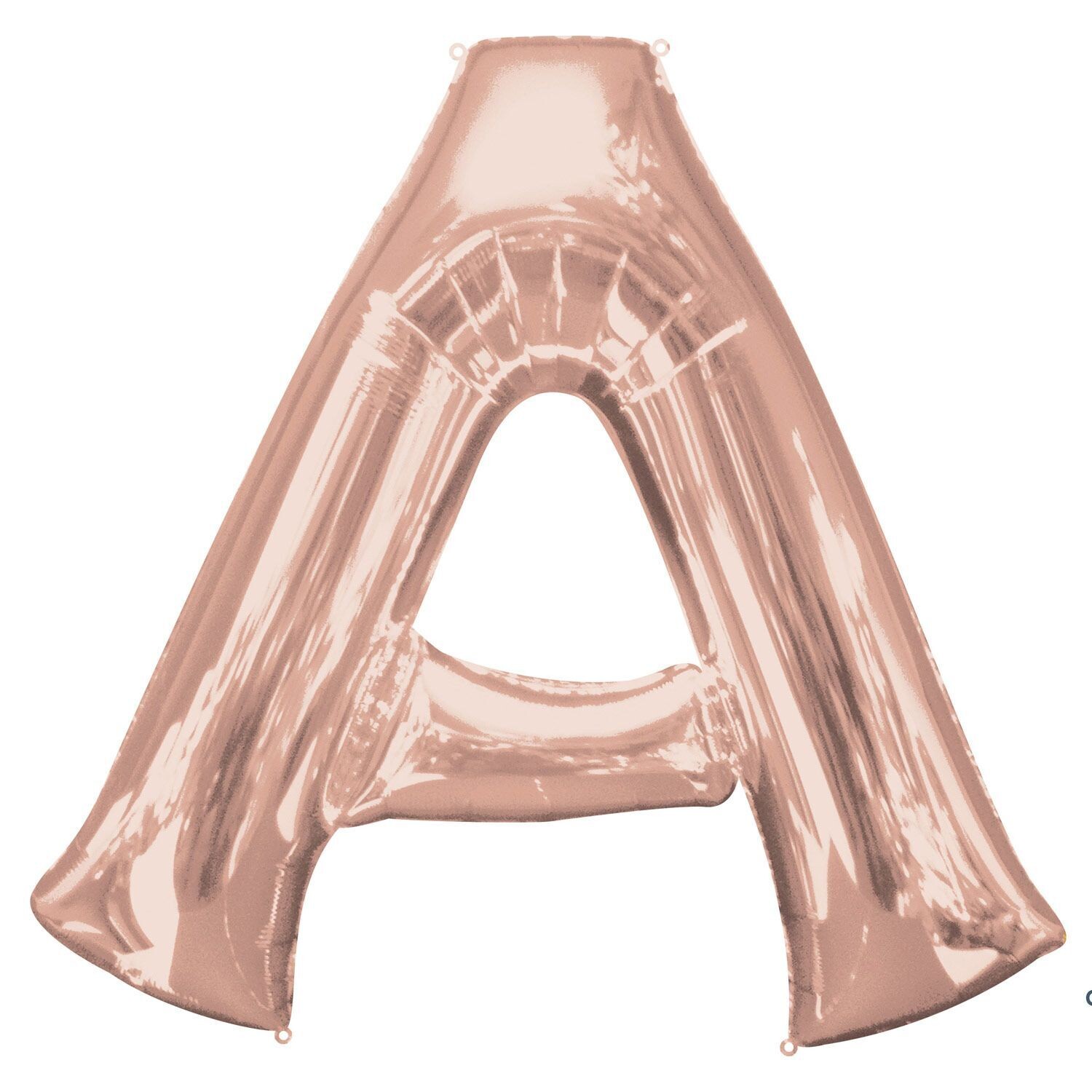 Jumbo Letter  A Rose Gold Foil Balloon