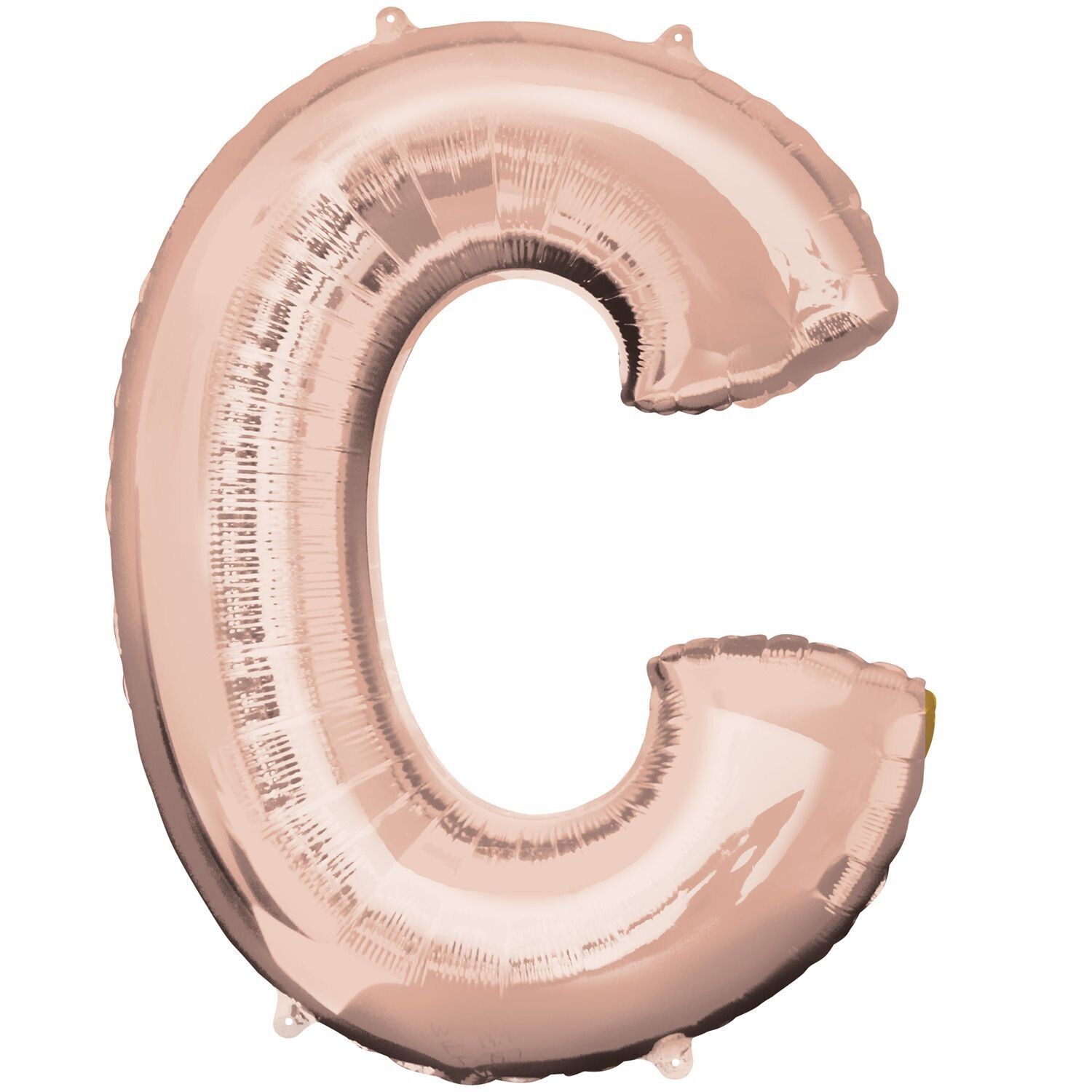 Jumbo Letter C Rose Gold Foil Balloon