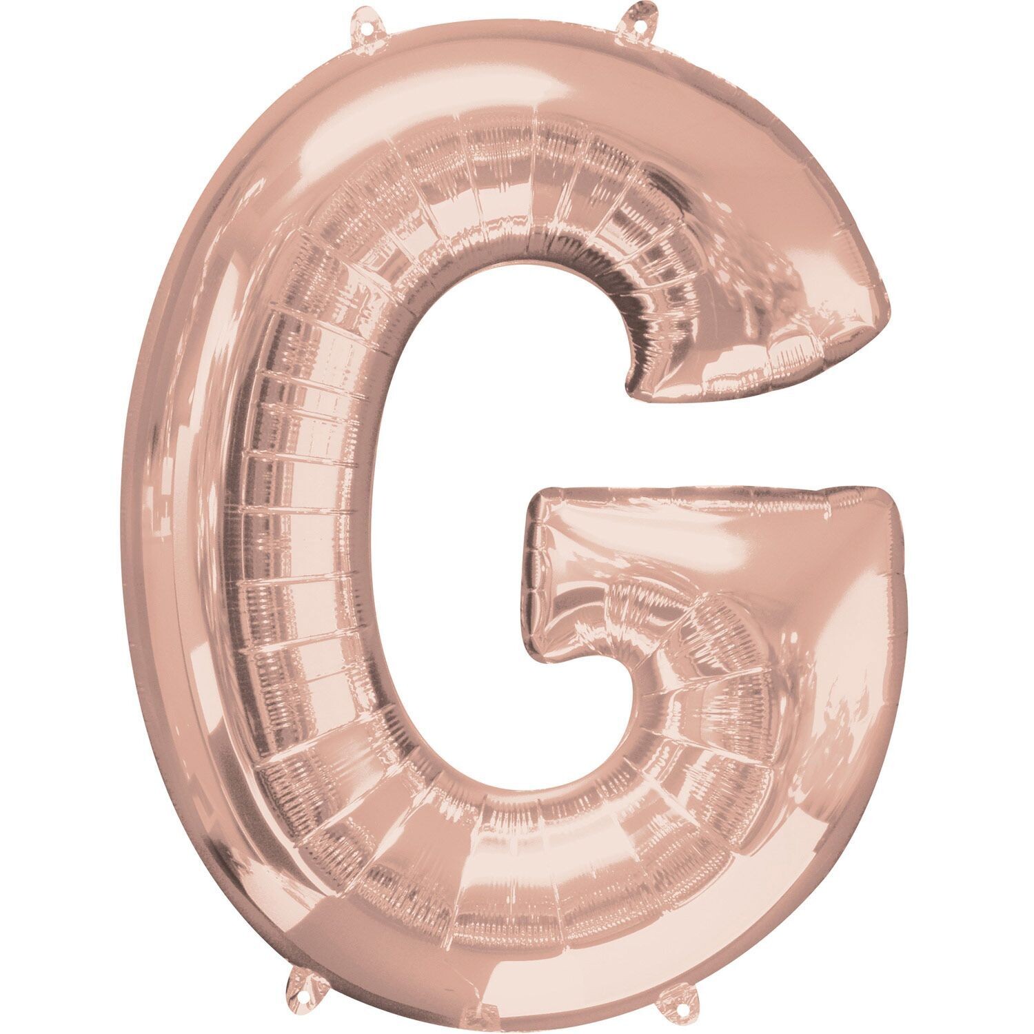 Jumbo Letter G Rose Gold Foil Balloon