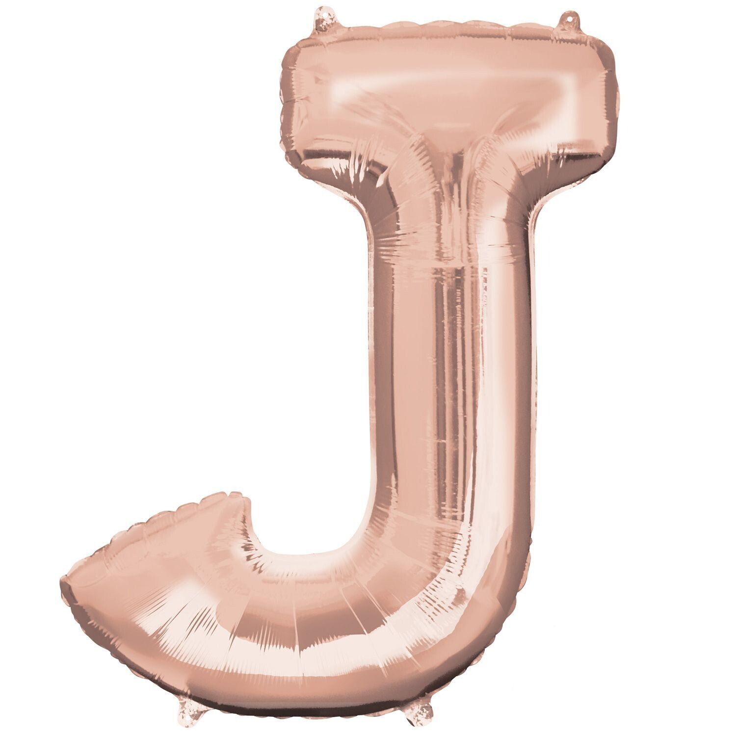 Jumbo Letter J Rose Gold Foil Balloon