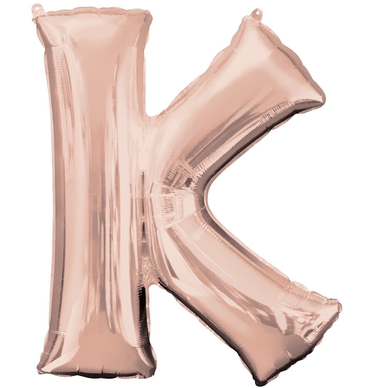 Jumbo Letter K Rose Gold Foil Balloon