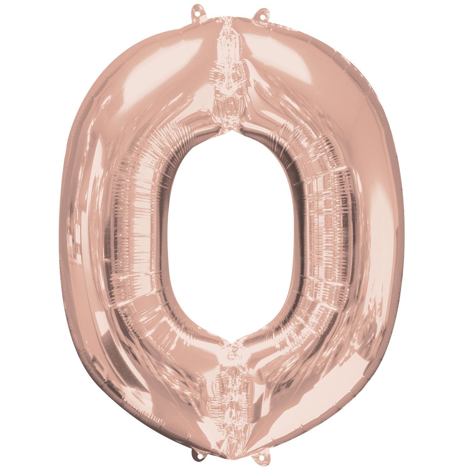 Jumbo Letter O Rose Gold Foil Balloon