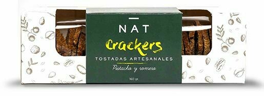 Nat Crackers Pistacho Romero