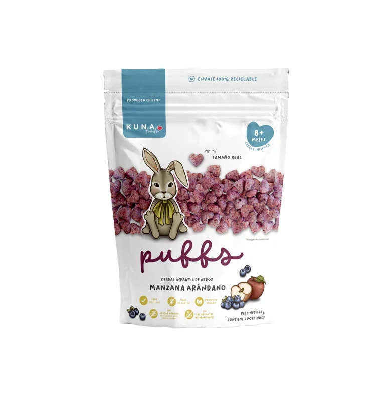 Puffs Manzana-Arándano 50 g