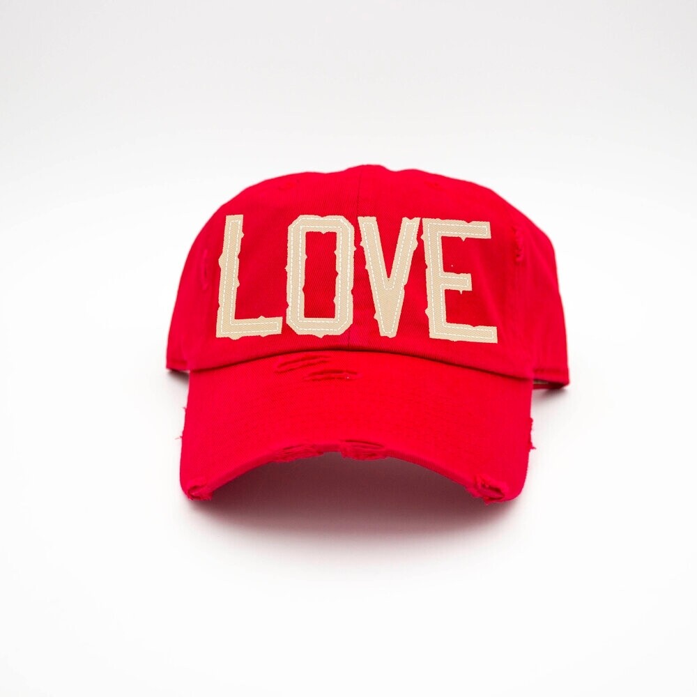 BrokenSpirit_Apparel (BSA) LOVE Red Hat