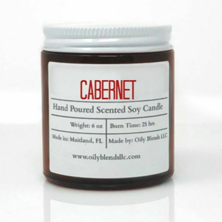 BrokenSpirit_Apparel (BSA) Cabernet Romance Candle