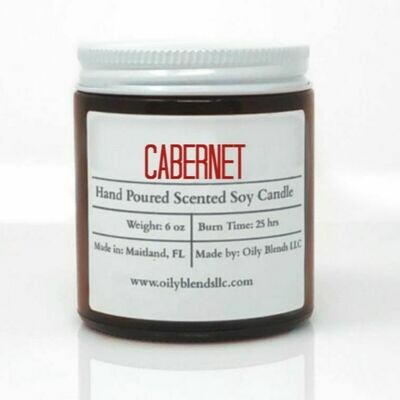 BrokenSpirit_Apparel (BSA) Cabernet Romance Candle