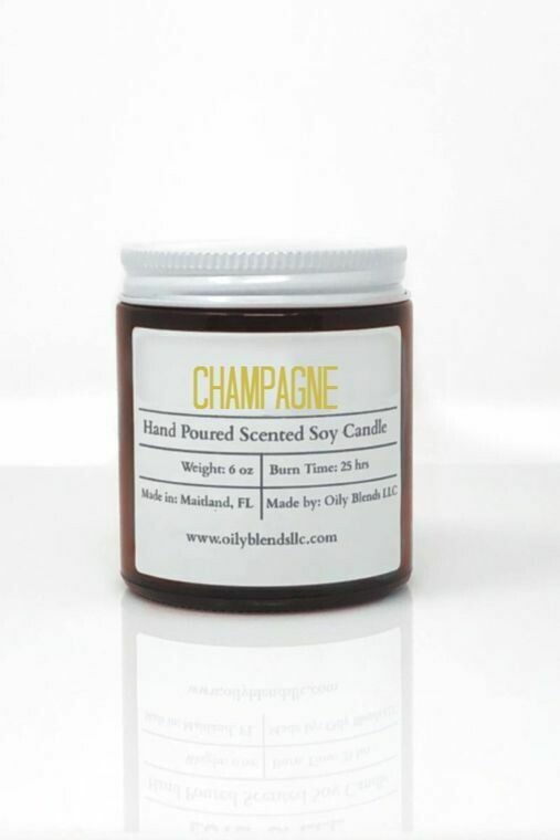 BrokenSpirit_Apparel (BSA) Champagne Romance Candle