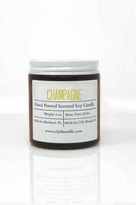 BrokenSpirit_Apparel (BSA) Champagne Romance Candle