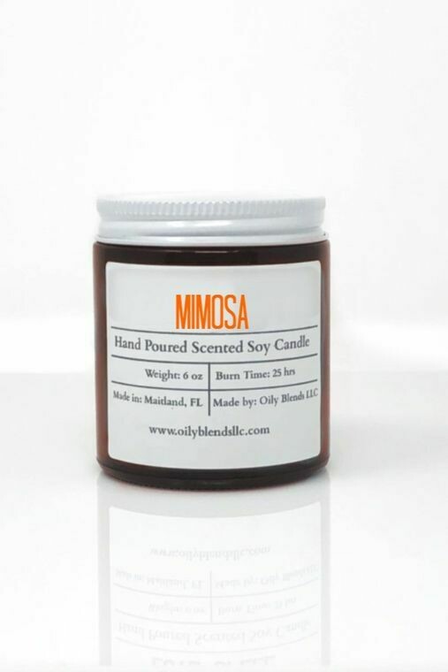 BrokenSpirit_Apparel (BSA) Mimosa Romance Candle