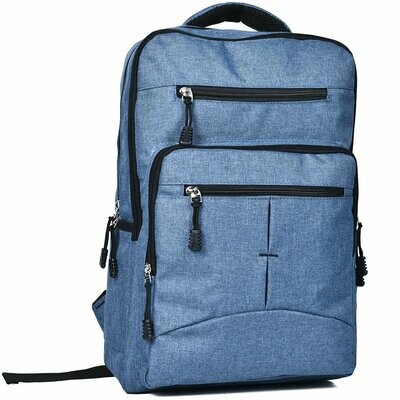 BrokenSpirit_Apparel (BSA) Blue and Black Backpack