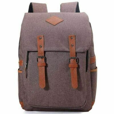 BrokenSpirit_Apparel (BSA) Brown Messenger Rucksack Backpack